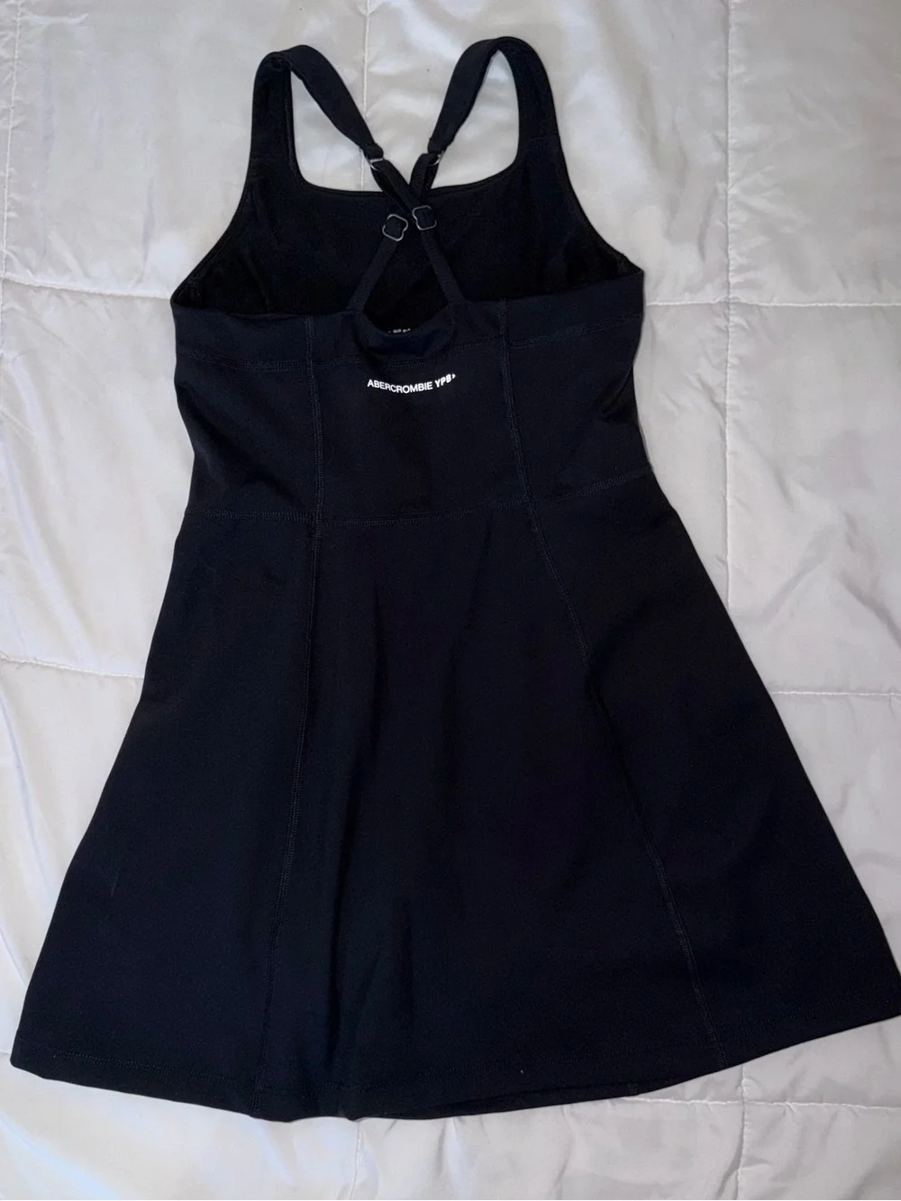 Girls Abercrombie Black Racerback Dress
